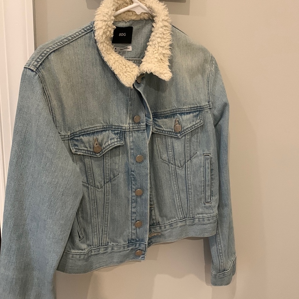 BDG Urban Outfitters Sherpa Jean Jacket